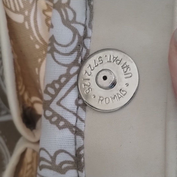 #5 PRICE REDUCED x2 Ivory THE SAK Crochet- Look Bag w magnetic closure - Picture 10 of 16